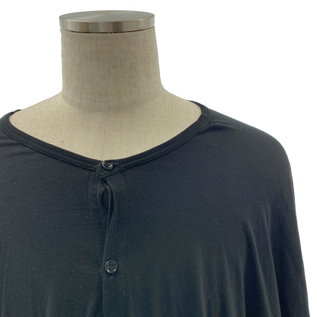 S'YTE YOHJI YAMAMOTO / サイトヨウジヤマモト | オーバーシルエット ロング ポンチョ カーディガン |