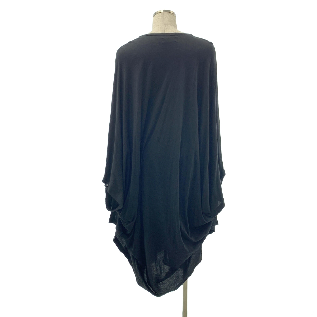 S'YTE YOHJI YAMAMOTO / サイトヨウジヤマモト | オーバーシルエット ロング ポンチョ カーディガン |