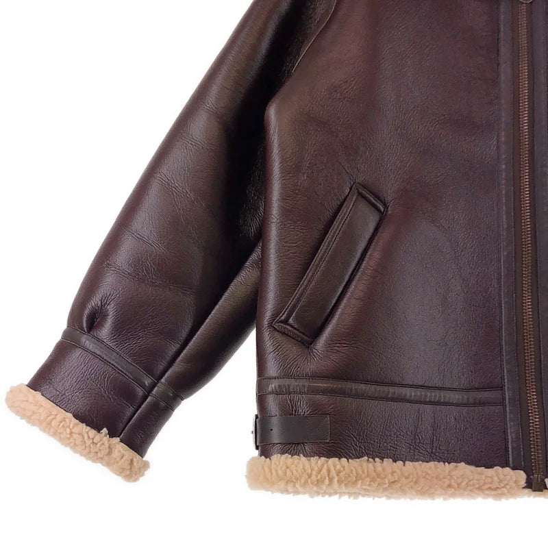 HYSTERIC GLAMOUR / ヒステリックグラマー | 2024AW | B-3 フェイクレザー フライトジャケット | L | メンズ