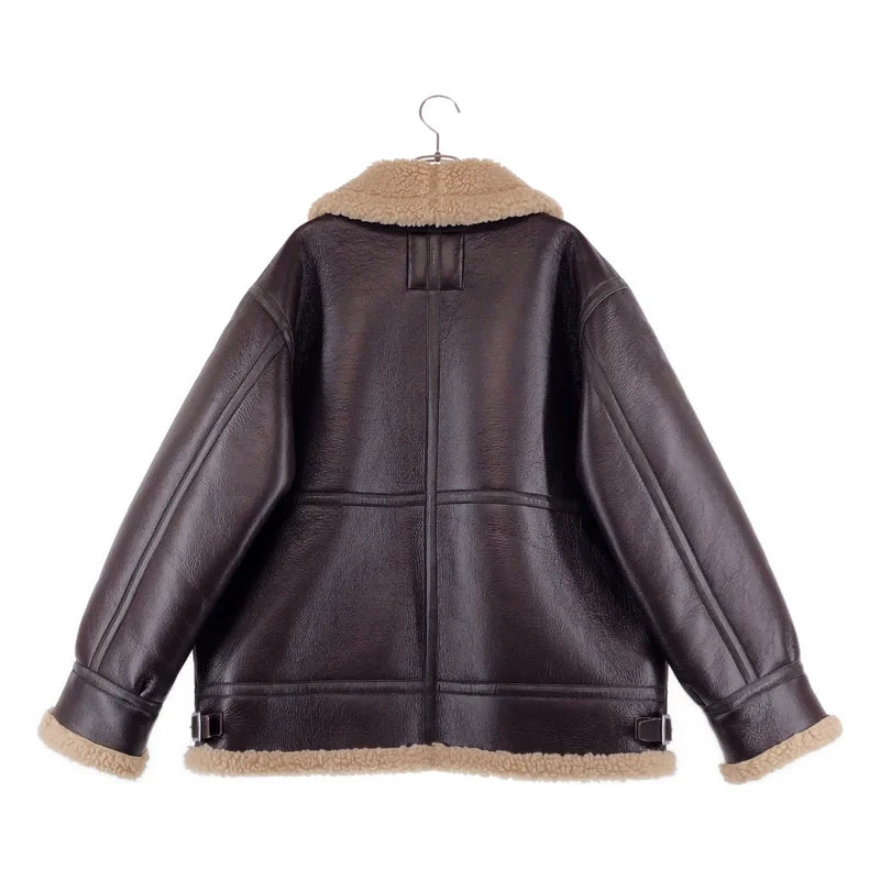 HYSTERIC GLAMOUR / ヒステリックグラマー | 2024AW | B-3 フェイクレザー フライトジャケット | L | メンズ