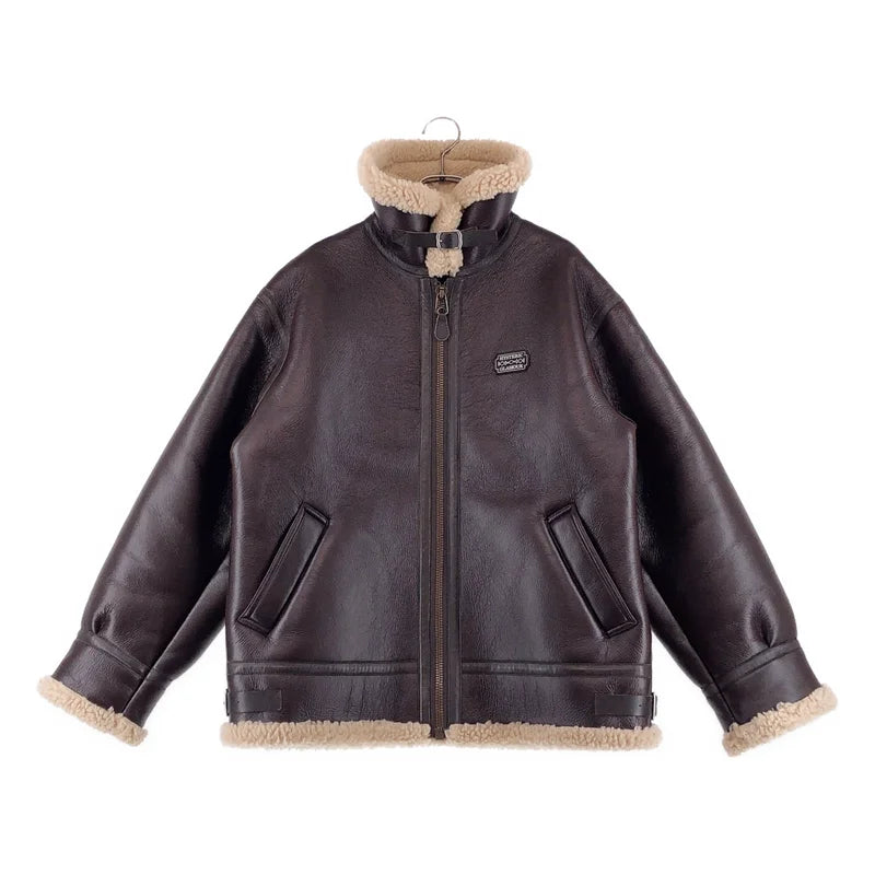 HYSTERIC GLAMOUR / ヒステリックグラマー | 2024AW | B-3 フェイクレザー フライトジャケット | L | メンズ