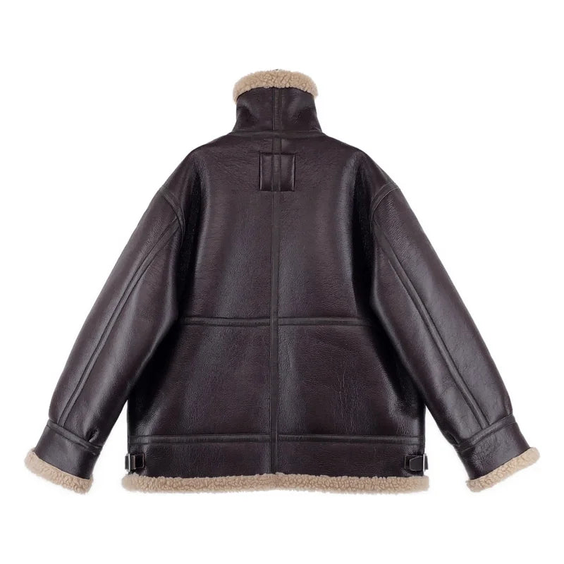 HYSTERIC GLAMOUR / ヒステリックグラマー | 2024AW | B-3 フェイクレザー フライトジャケット | L | メンズ