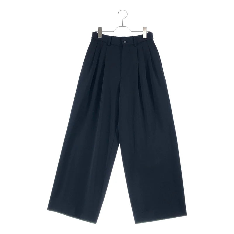 MARKAWARE / マーカウェア | 2025AW | TRIPLE PLEATED WIDE TROUSERS / 2タック ワイド トラウザーズ パンツ | 1 | メンズ
