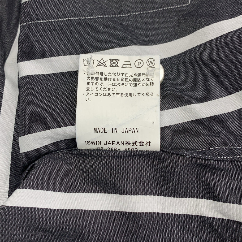 robelite&CO. / ローベリイテアンドシーオー | × L'Appartement Wide Stripe Shirt ワイド ストライプ シャツ | 38 | ネイビー/ホワイト | レディース