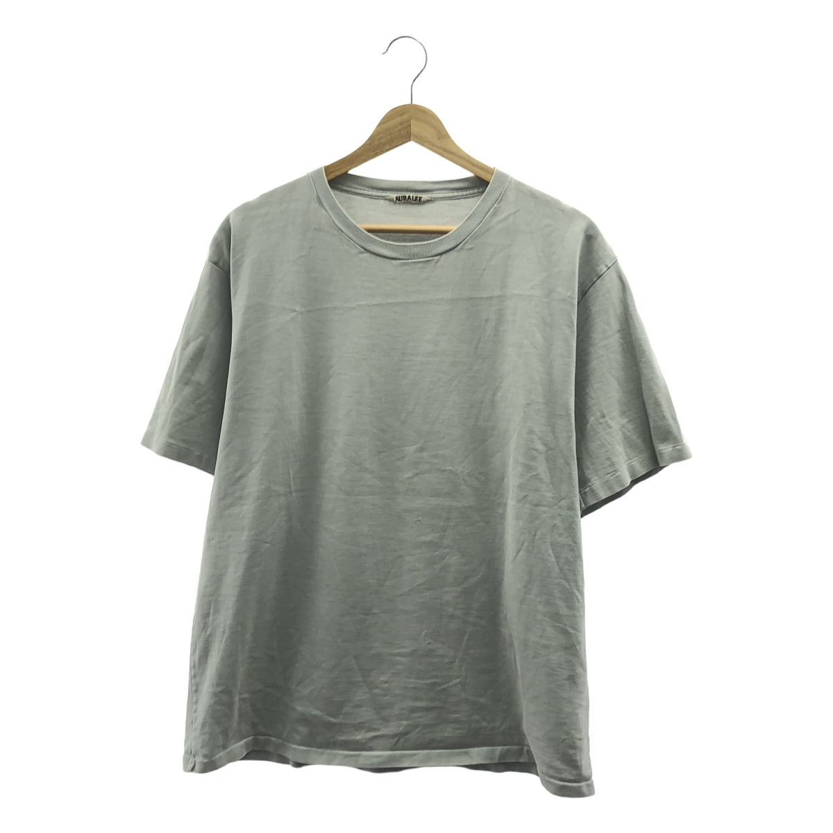 AURALEE | 2020SS | LUSTER PLAITING TEE | 尺寸 5 | 淺藍色 | 男款