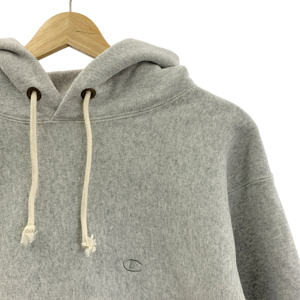 CHAMPION / チャンピオン | REVERSE WEAVE 単色タグ 復刻 フーデッド トレーナー / CWSU103 | M | グレー | レディース