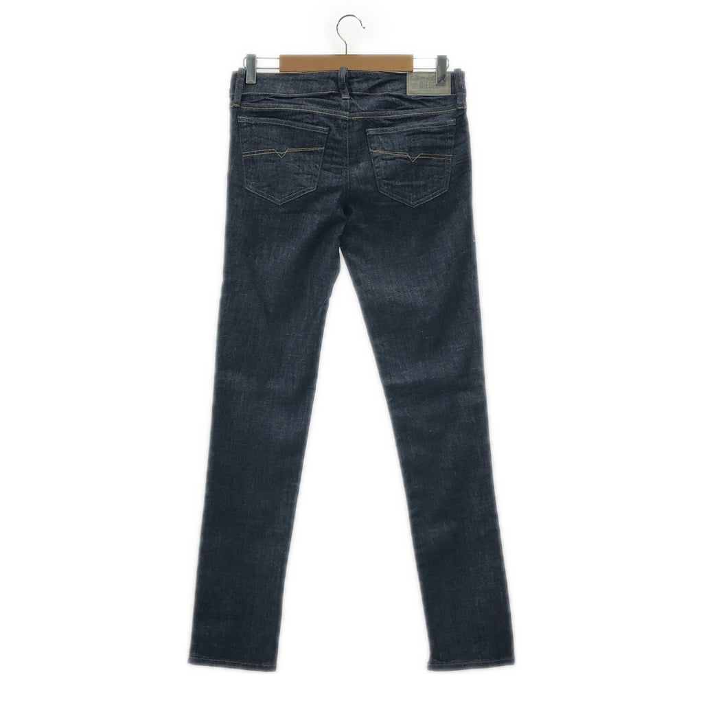 【美品】  DIESEL / ディーゼル | GRUPEE SUPER SLIM-SKINNY LOW WAIST ストレッチ スキニーデニムパンツ | W29 L32 | インディゴ | レディース