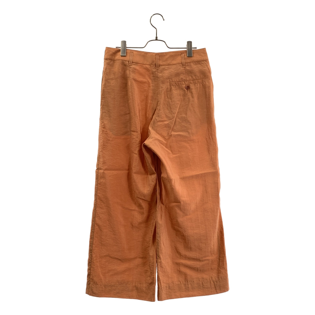 LEMAIRE / ルメール | シルク混 ワイド パンツ | 36 | レディース