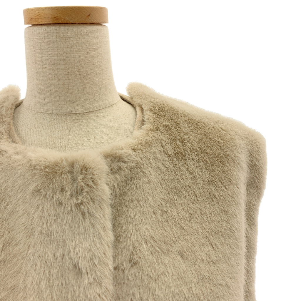 SEVEN TEN by MIHO KAWAHITO | 2024 秋冬系列 | 雙面三穿毛絨背心 | XS 碼 |