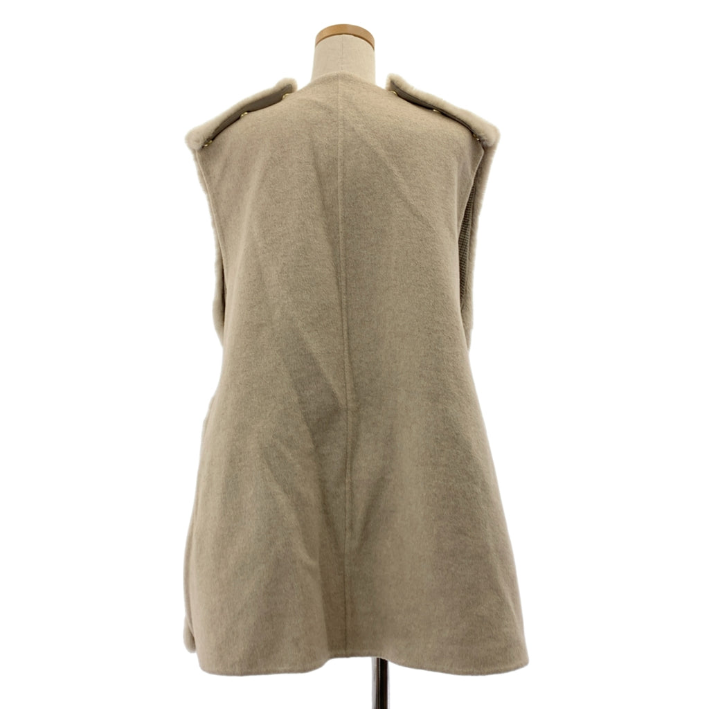 SEVEN TEN by MIHO KAWAHITO | 2024 秋冬系列 | 雙面三穿毛絨背心 | XS 碼 |