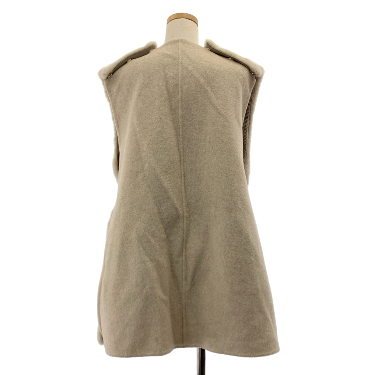 SEVEN TEN by MIHO KAWAHITO | 2024 秋冬系列 | 雙面三穿毛絨背心 | XS 碼 |