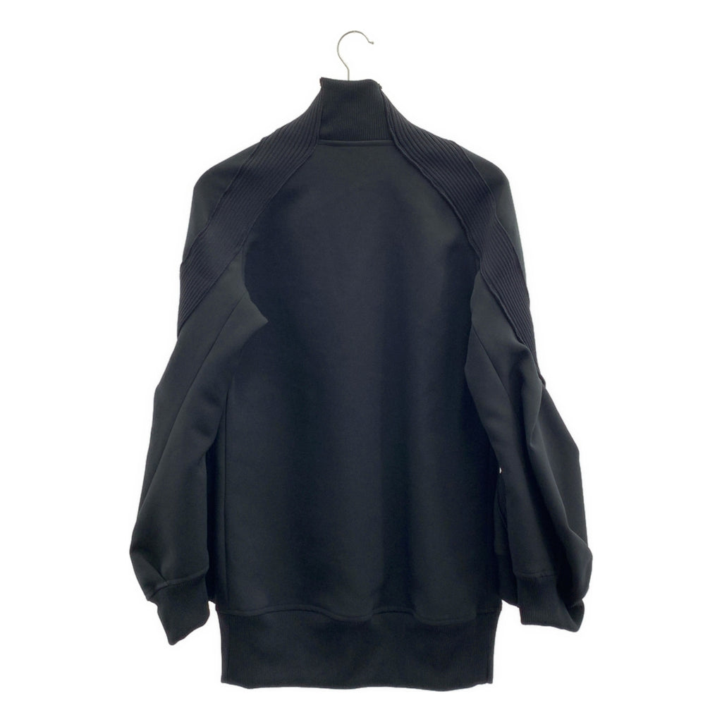 【近全新】sacai | 2023春夏系列 | 技術針織短袖衫 | 2碼 | 黑色 | 女款