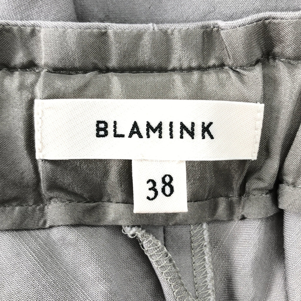 BLAMINK / 브라밍크 | 코튼 린넨 드로우 스트링 이지 팬츠 | 38 | 여성