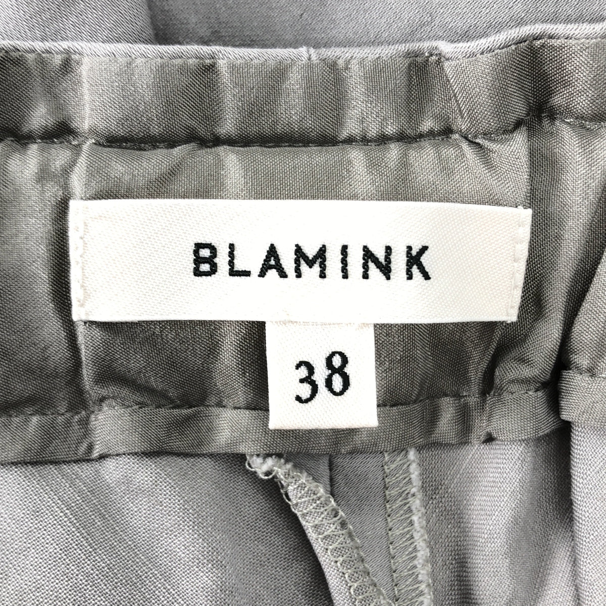 BLAMINK / 브라밍크 | 코튼 린넨 드로우 스트링 이지 팬츠 | 38 | 여성