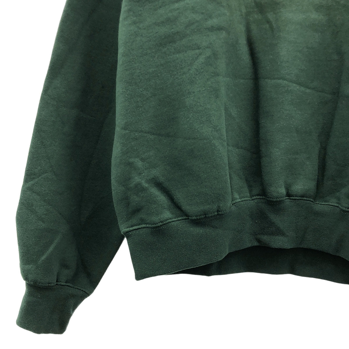 FOG ESSENTIALS / エフオージーエッセンシャルズ | バックプリント クルーネック スウェット | S | グリーン | メンズ