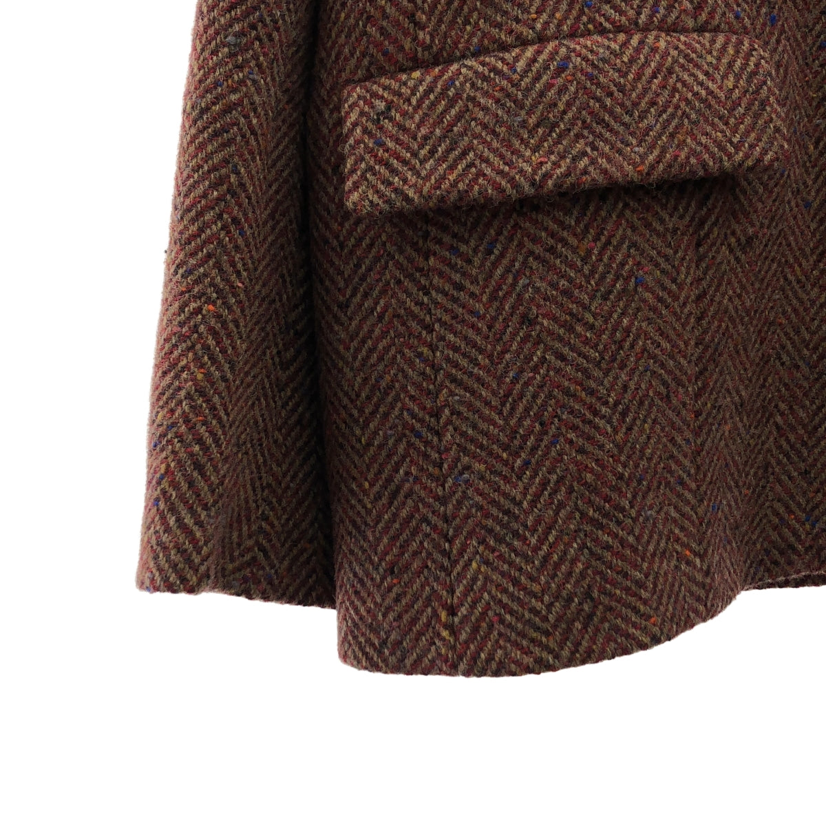 MARNI / マルニ | 2022AW | ウール ヘリンボーン テーラードジャケット | 38 | レディース