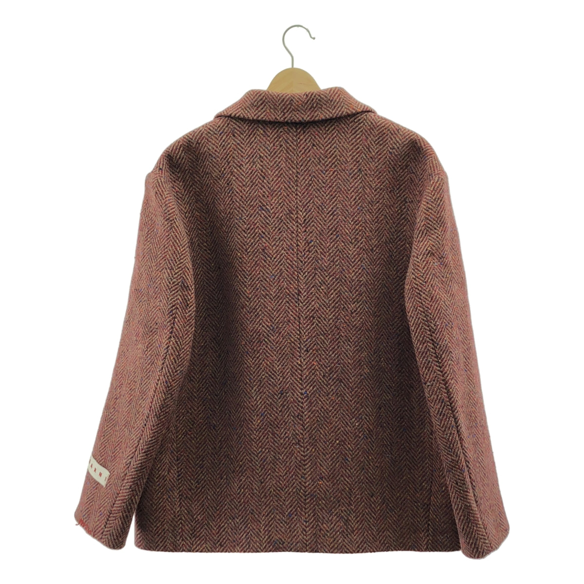 MARNI / マルニ | 2022AW | ウール ヘリンボーン テーラードジャケット | 38 | レディース