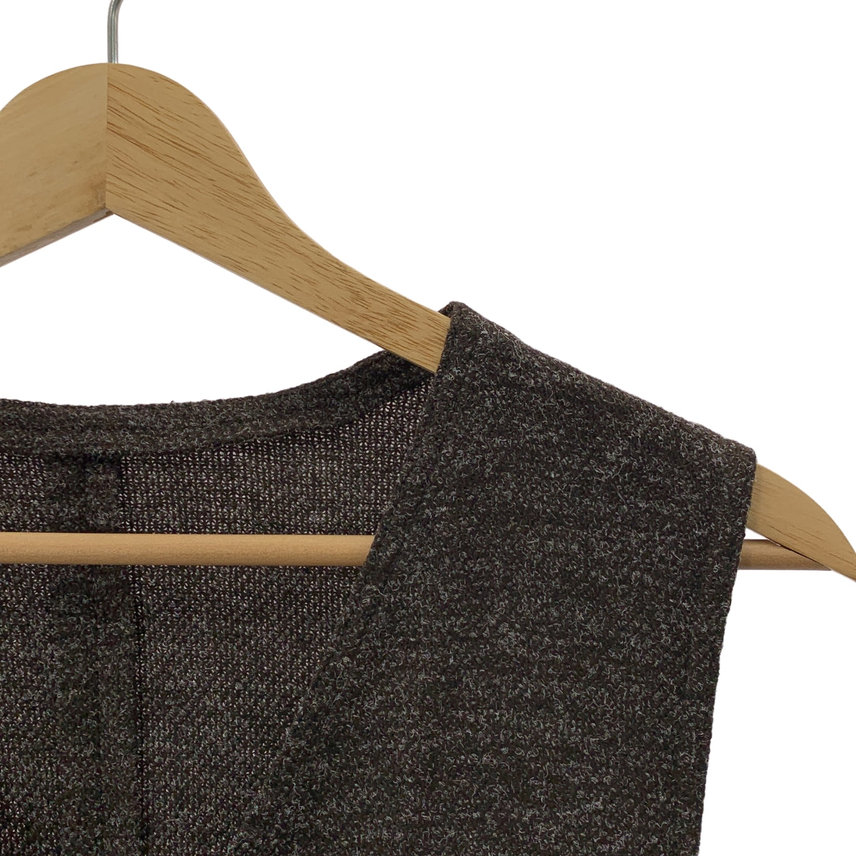 LARDINI / ラルディーニ | ブートニエール付き ウール混 ツイード ジレ ベスト | 46 | メンズ