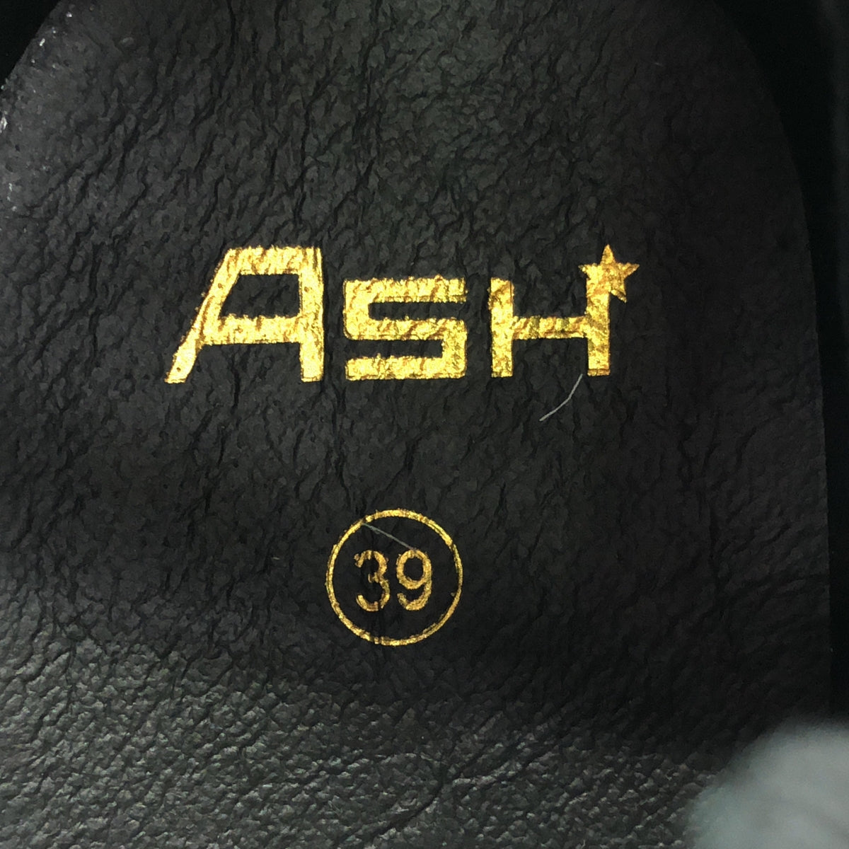 【新品】  JUNYA WATANABE / ジュンヤワタナベ | ×ASH / ステアスムース ユーズド加工 スニーカー | 25cm | ブラック | レディース