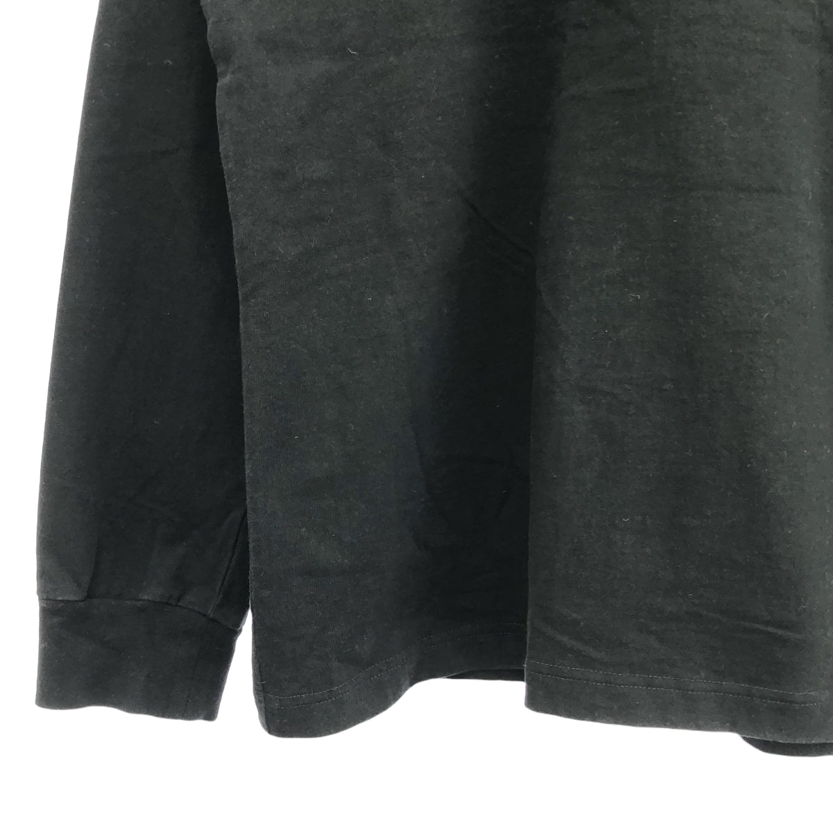 sacai / 薩卡伊 | 2023SS | × Eric Haze One Kind 文字 / 標誌印花多層袖T卹 剪裁與縫紉 | 3 | 黑色 | 男款