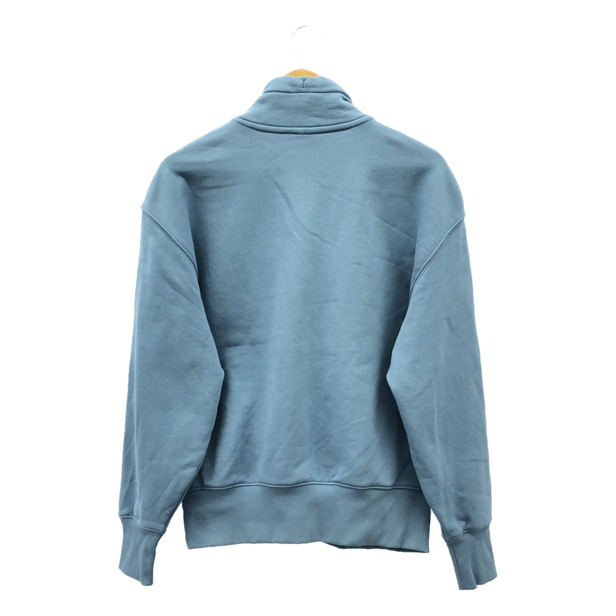 AMI Alexandre Mattiussi | 2022AW | HALF ZIP SWEATSHIRT | M | Light Blue | Men's