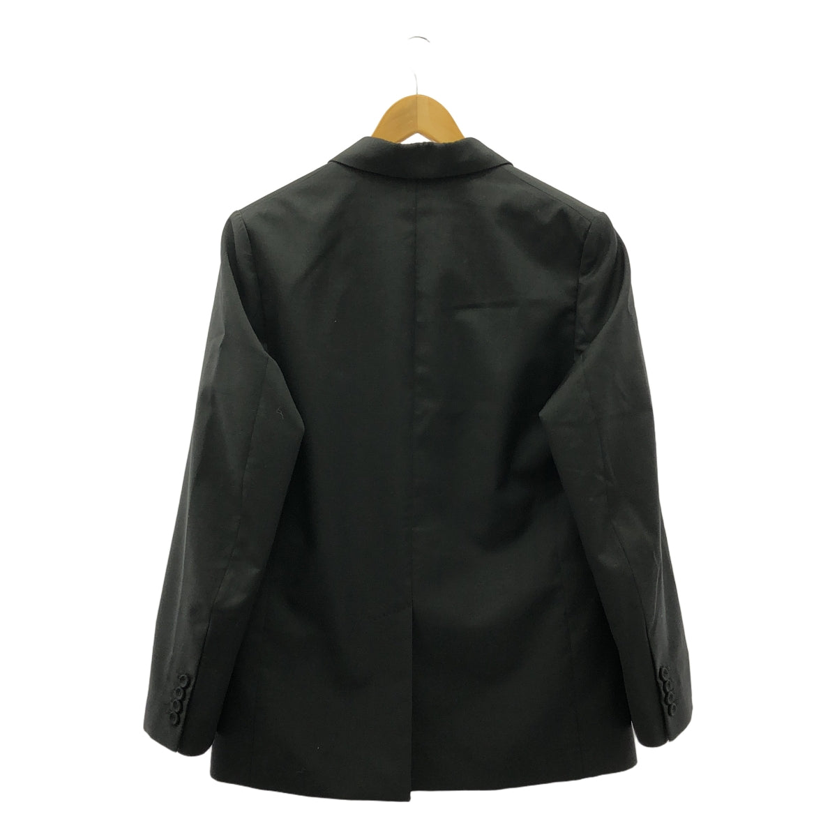 [品相良好] Dior | 2022AW | Set-up / 羊毛馬海毛肩帶雙排扣訂製外套 / 休閒褲 | 48 | 黑色 | 男士