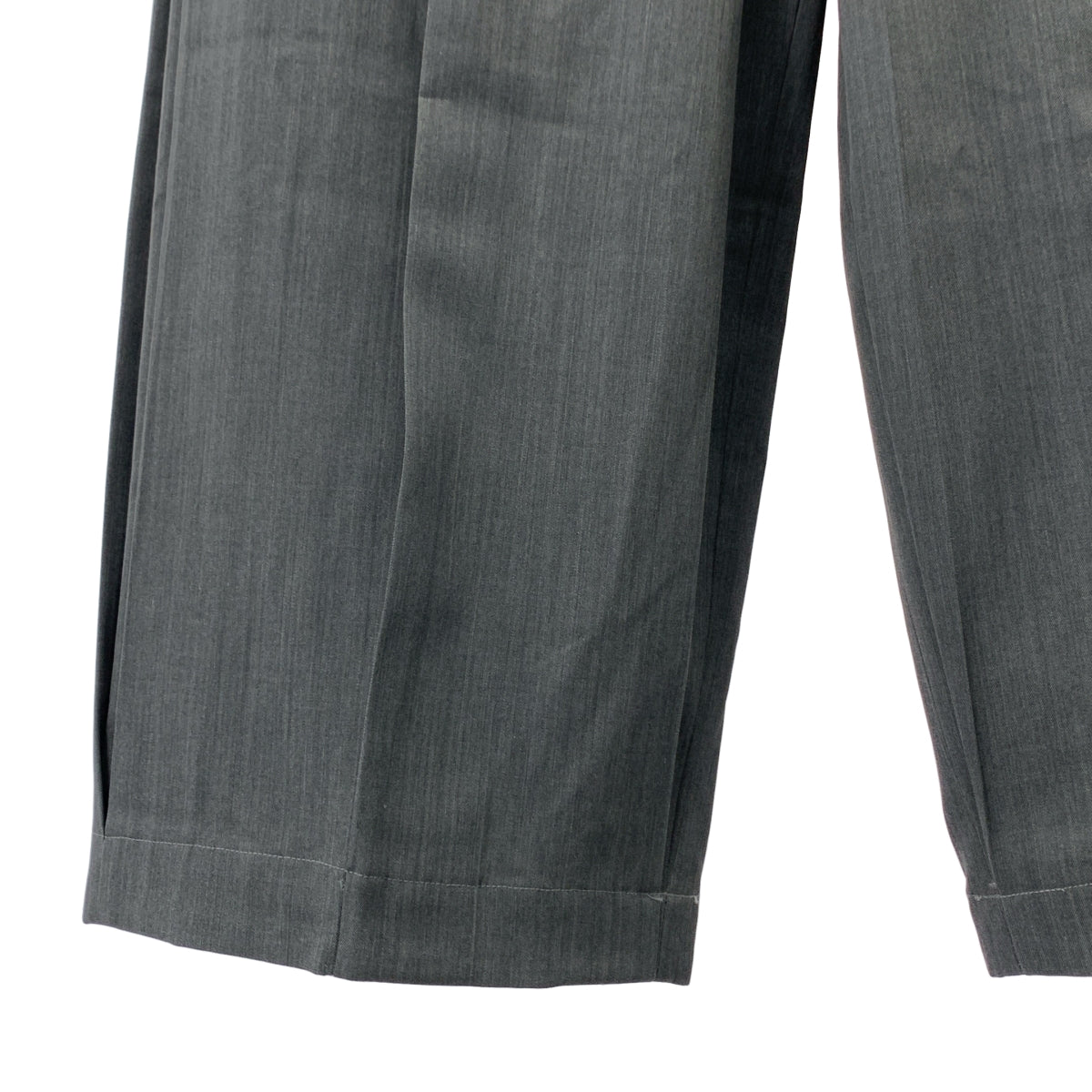 STERNBERG | 羊毛華達呢寬褶褲 | M碼 | 灰色 | 男款