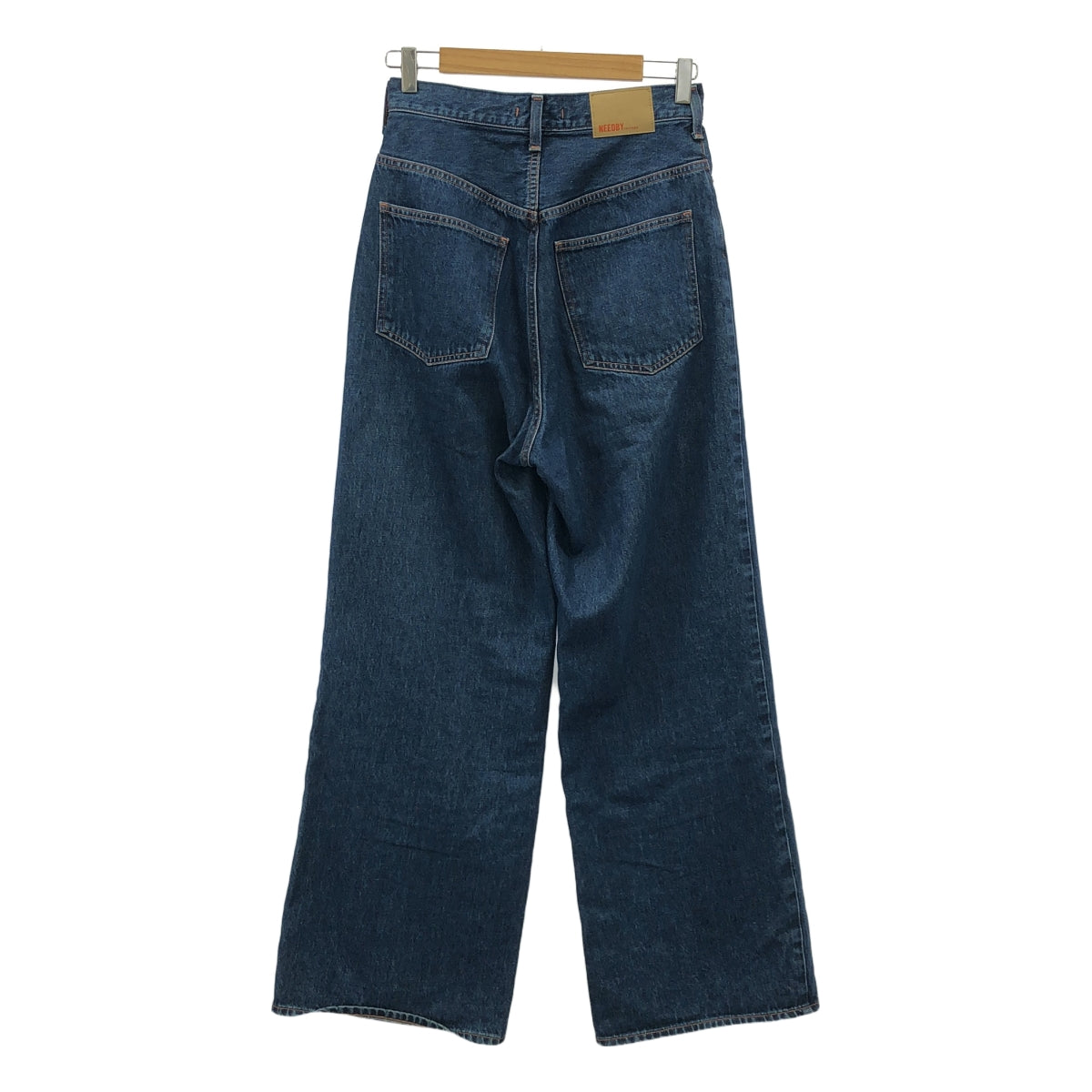 NEEDBY heritage / ニードバイヘリテージ | KYLIE キリー / バギーワイドデニムパンツ | 25 | KOJIMA DK BLUE / コジマダークブルー | レディース