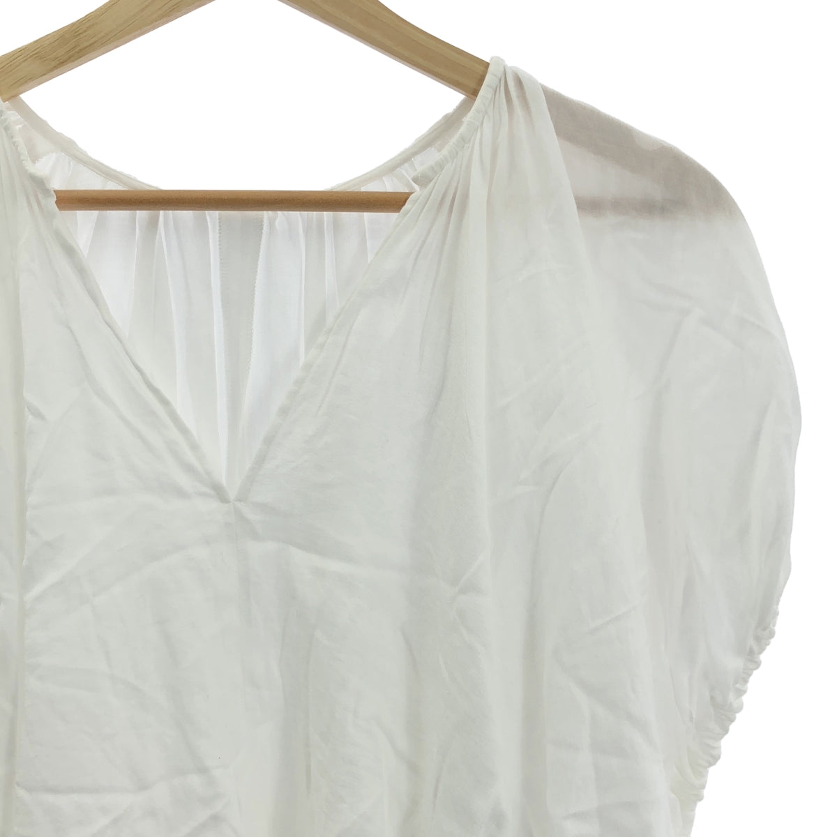 ETRE TOKYO | 燈籠袖無袖襯衫 | F碼 | 白色 | 女款