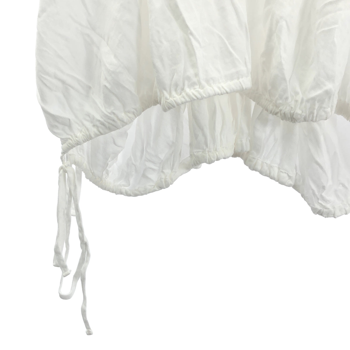 ETRE TOKYO | 燈籠袖無袖襯衫 | F碼 | 白色 | 女款