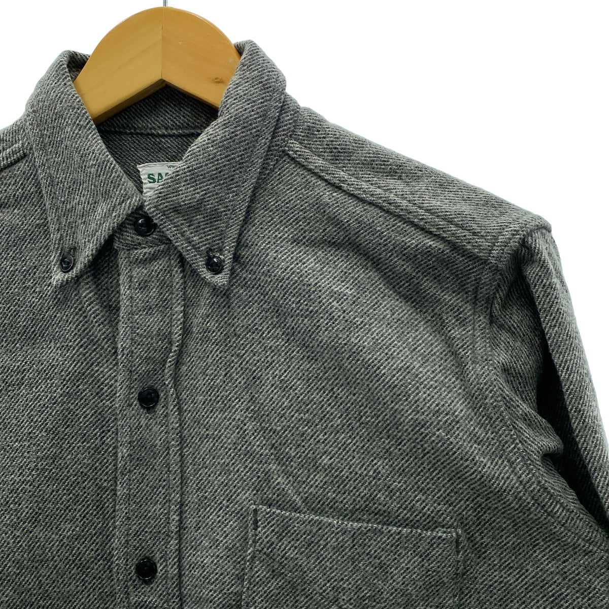 SASSAFRAS / ササフラス | Green Thumb Shirt コットンフランネル