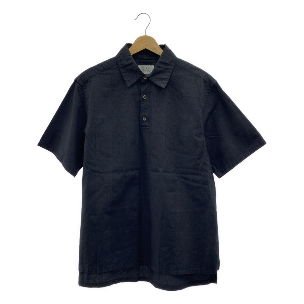URU / ウル | cotton silk linen pullover s/s shirts コットン シルク プルオーバーシャツ | 1 | メンズ