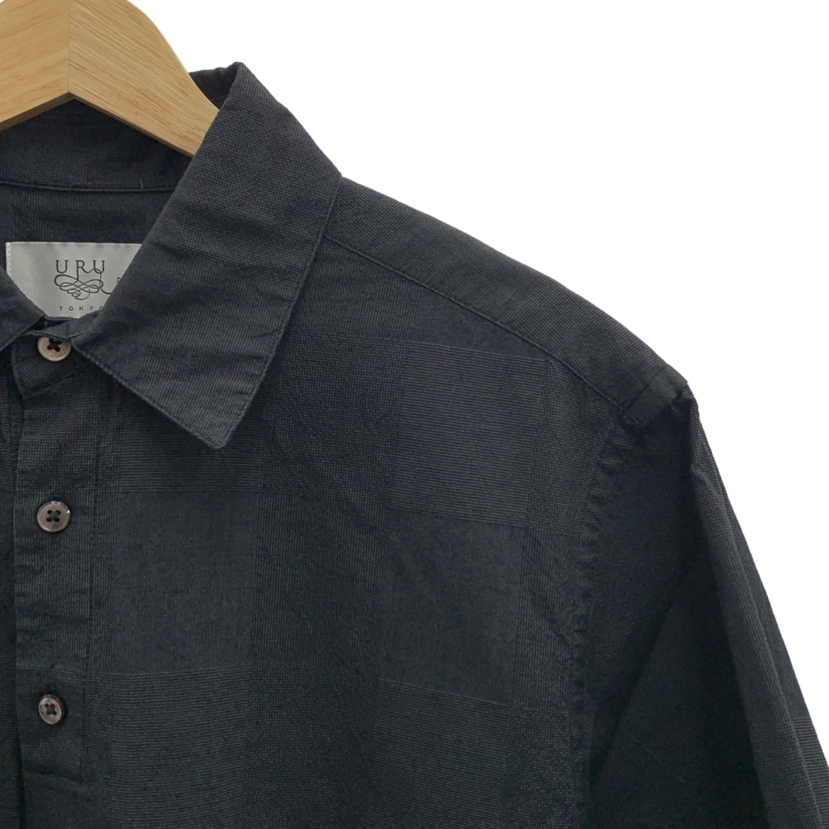 URU / ウル | cotton silk linen pullover s/s shirts コットン シルク プルオーバーシャツ | 1 | メンズ