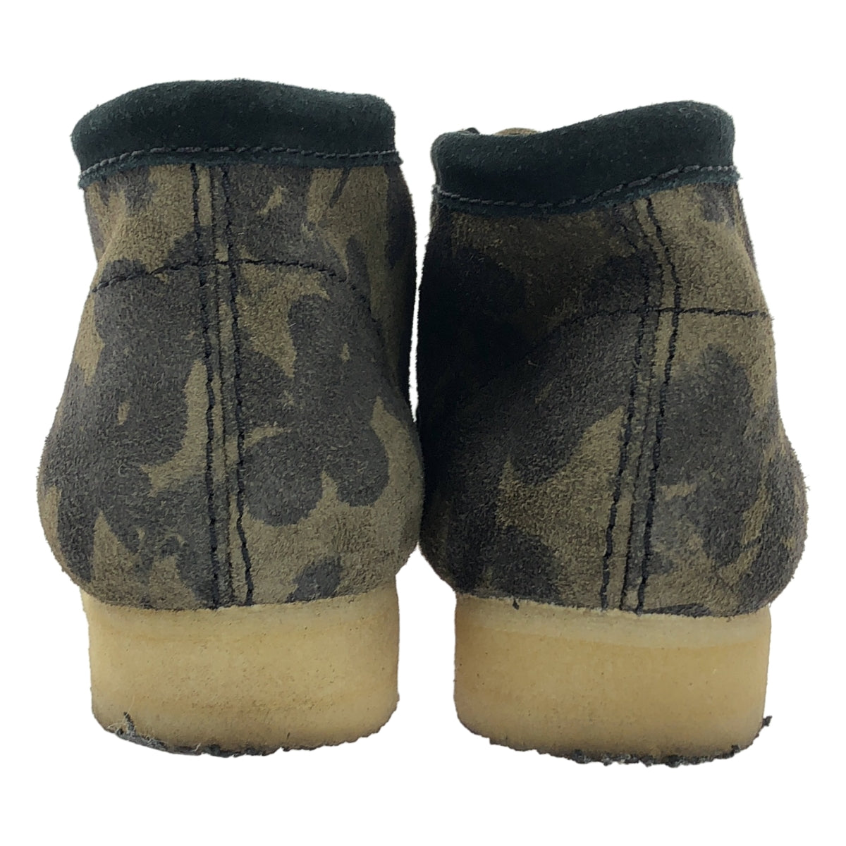 clarks / クラークス | Wallabee Suede Boot / スエード レザー ワラビー ブーツ | 27 | Khaki Floral | メンズ