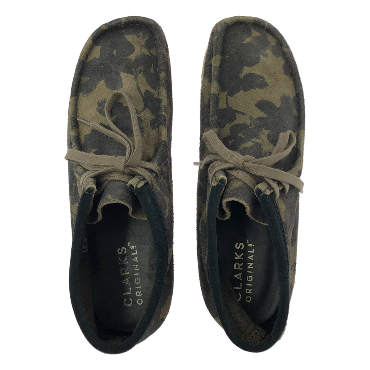 clarks / クラークス | Wallabee Suede Boot / スエード レザー ワラビー ブーツ | 27 | Khaki Floral | メンズ