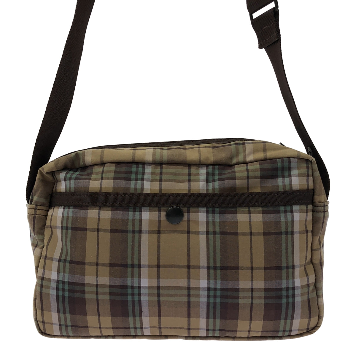 COMME des GARCONS 男士 | 2024 春夏 | × PORTER/波特全印花防水拉鍊單肩包 |