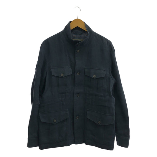 MACKINTOSH LONDON / マッキントッシュロンドン | リネン サファリ ジャケット | 40 | メンズ