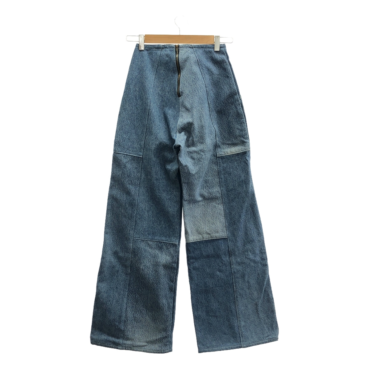 MALION vintage / マリオンヴィンテージ | patchwork denim パッチワーク デニムパンツ | 25 | レディース