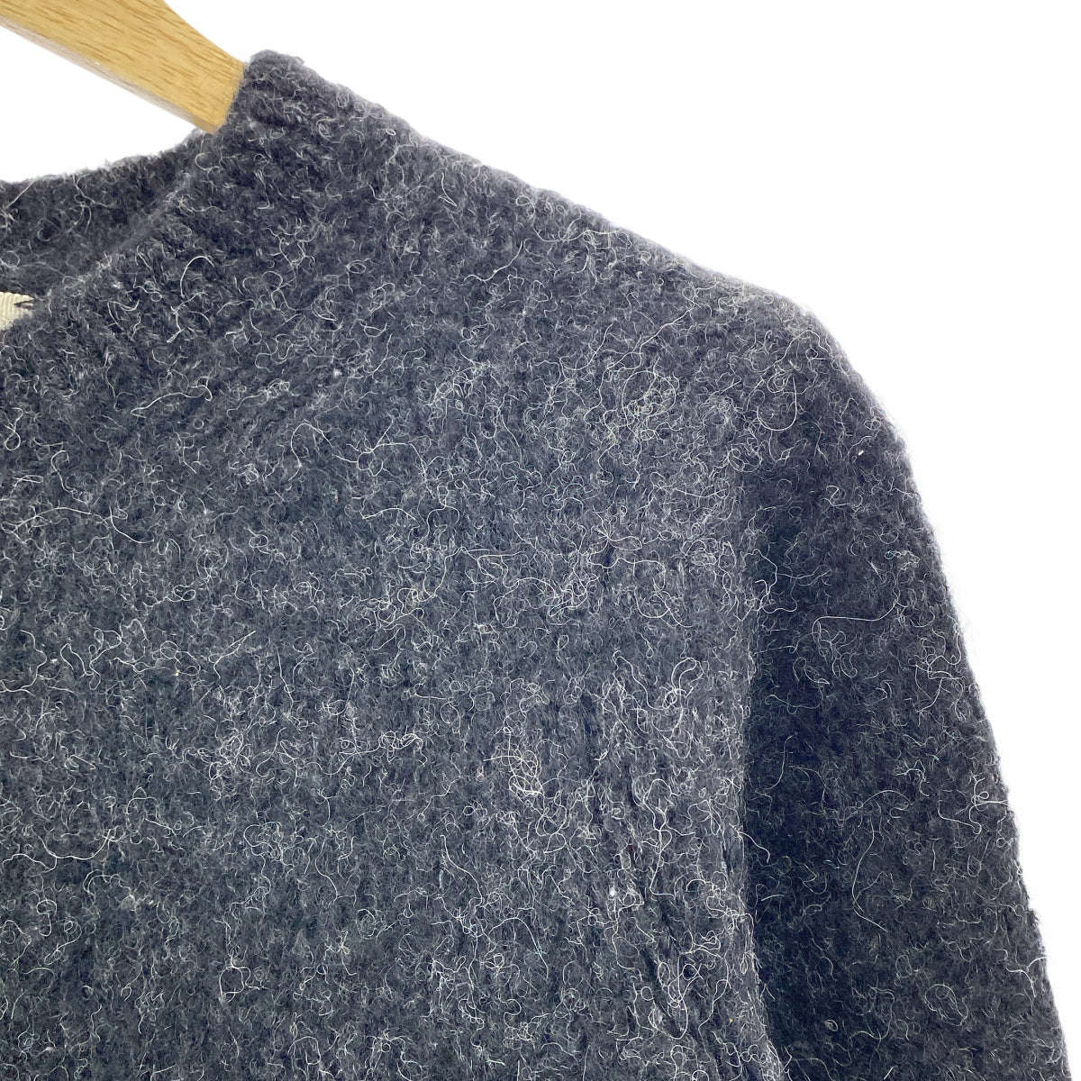 AURALEE / 오라리 | PACA WOOL KNIT PULLOVER 알파카 크루넥 니트 | 1 | 여성