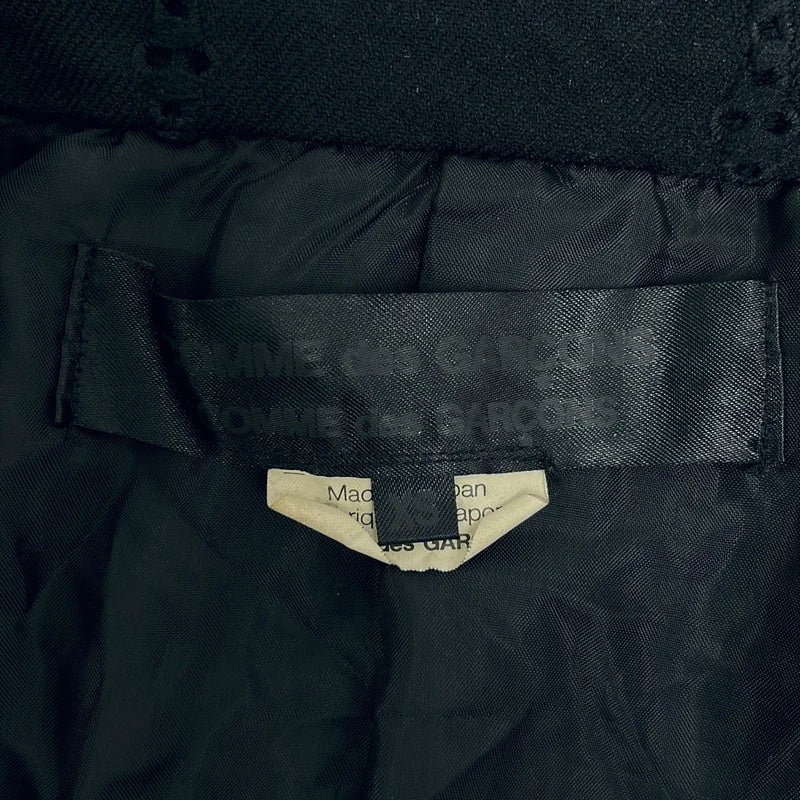 COMME des GARCONS COMME des GARCONS / コムコム | 2011AW | ポリ縮絨 染色加工 レイヤード ジャケット | XS | レディース