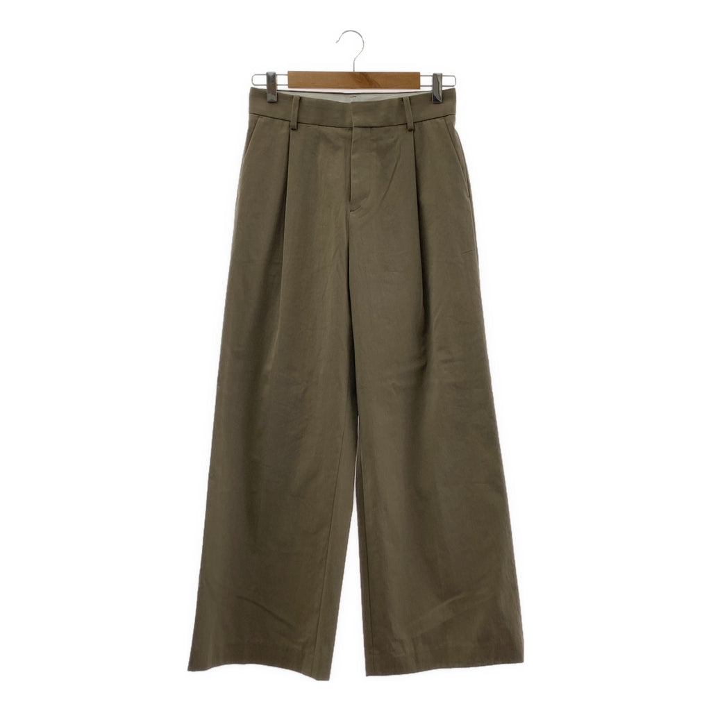 Deuxieme Classe / ドゥーズィエムクラス | 2025SS | Co/Ny Wide コットン ナイロン ワイドパンツ | 24 | レディース