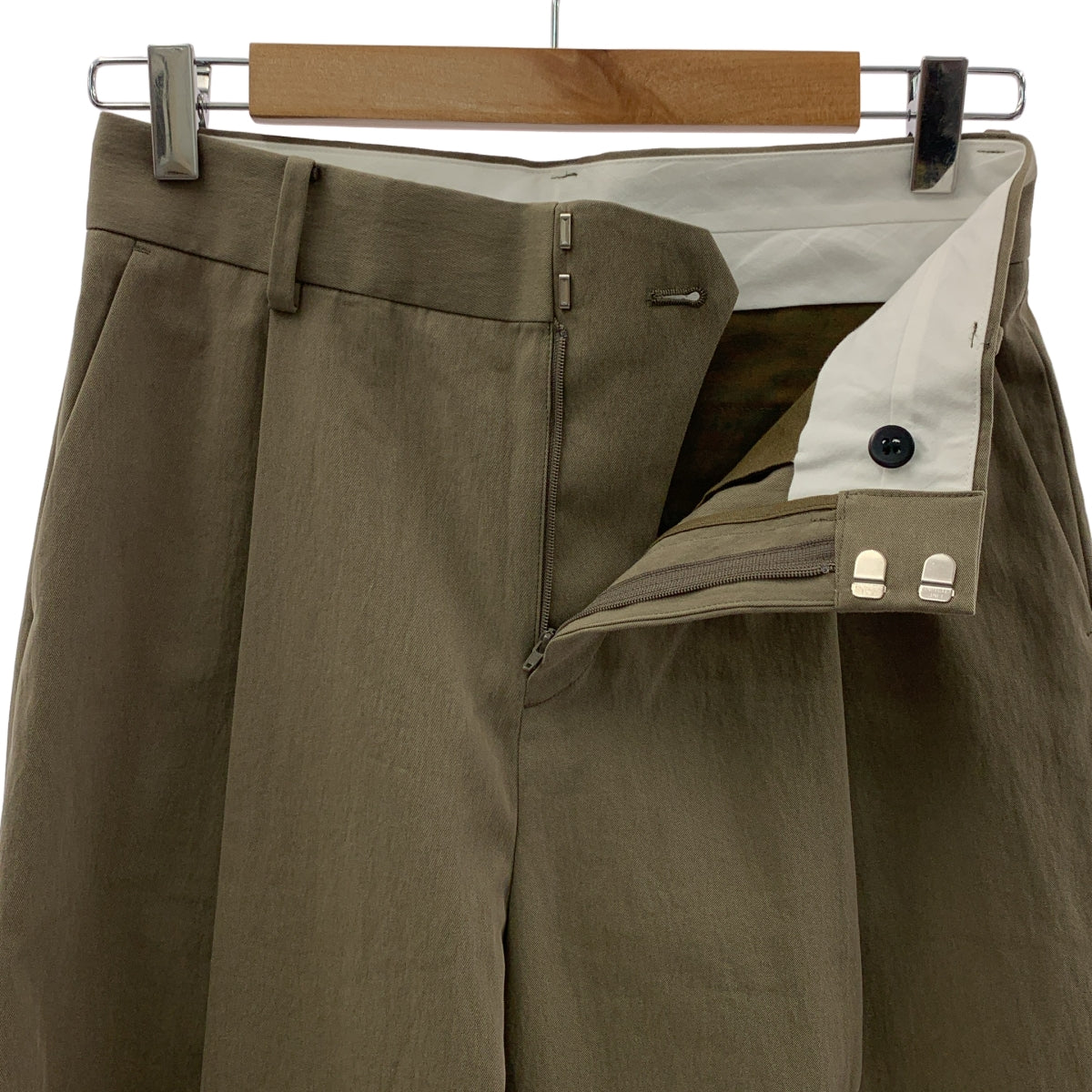 Deuxieme Classe | 2025春夏 | Co/Ny 寬腿棉尼龍混紡褲 | 24碼 | 女款