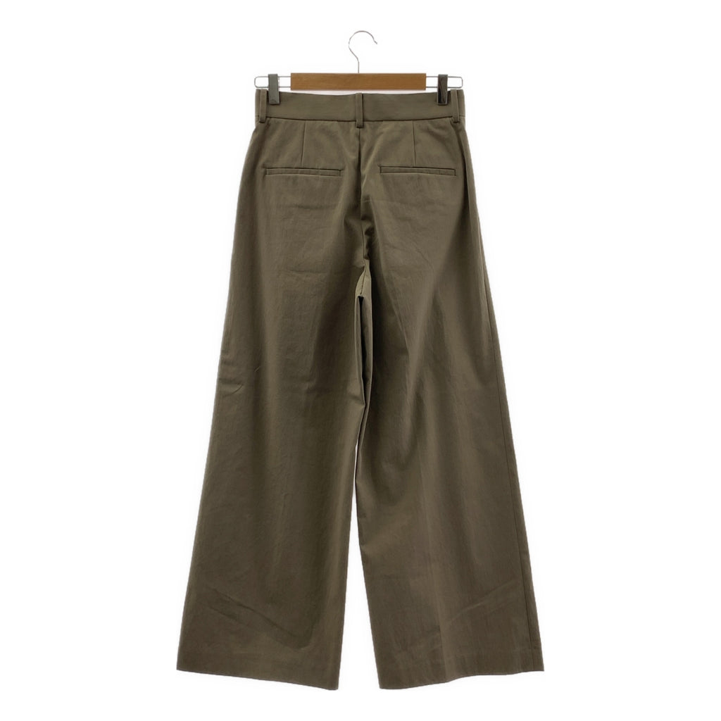 Deuxieme Classe / ドゥーズィエムクラス | 2025SS | Co/Ny Wide コットン ナイロン ワイドパンツ | 24 | レディース