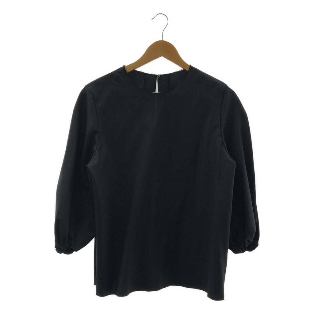 Plage / 플라주 | 2022AW | WO Bias Volume Sleeves 풍선 슬리브 블라우스 | F | 여성