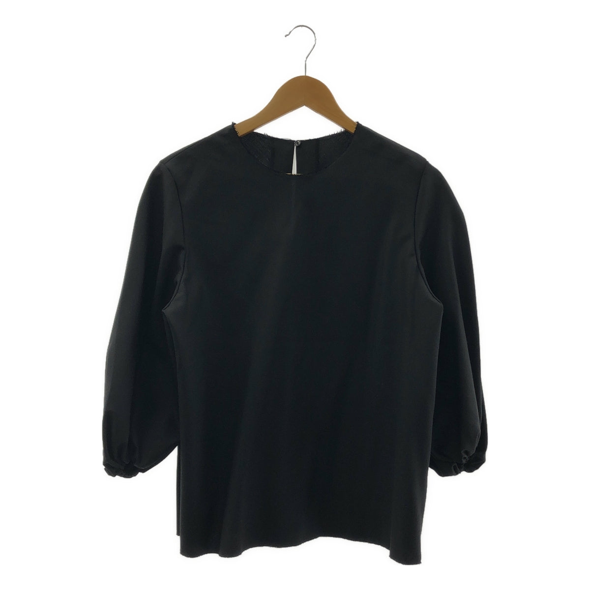 Plage / 플라주 | 2022AW | WO Bias Volume Sleeves 풍선 슬리브 블라우스 | F | 여성