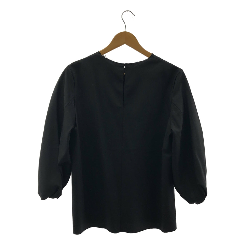 Plage / 플라주 | 2022AW | WO Bias Volume Sleeves 풍선 슬리브 블라우스 | F | 여성