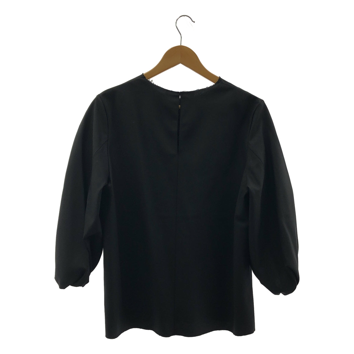 Plage / 플라주 | 2022AW | WO Bias Volume Sleeves 풍선 슬리브 블라우스 | F | 여성