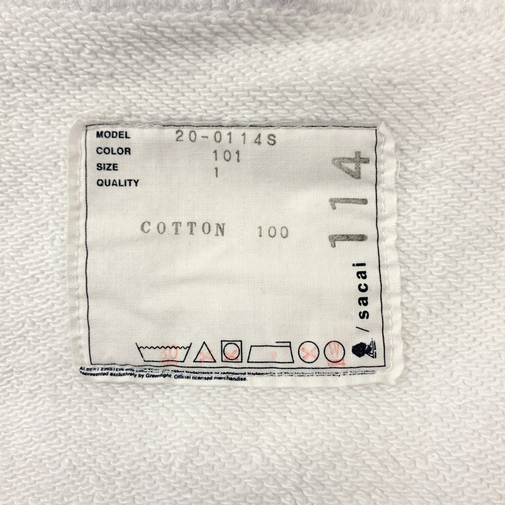 sacai / サカイ | Einstein Hoodie アインシュタイン グラフィックプリント パーカー | 1 | メンズ