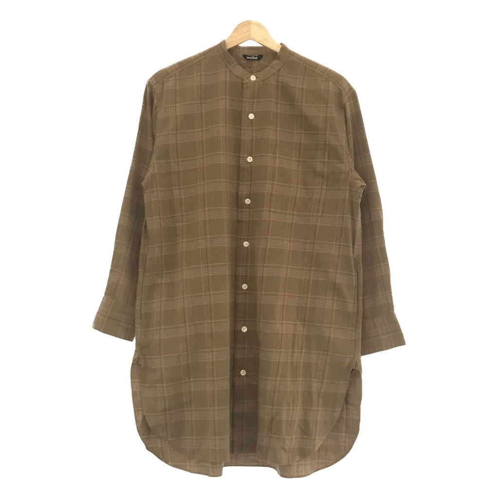 maillot / マイヨ | チェック オーバーシャツ | 0 | マルチカラー | レディース