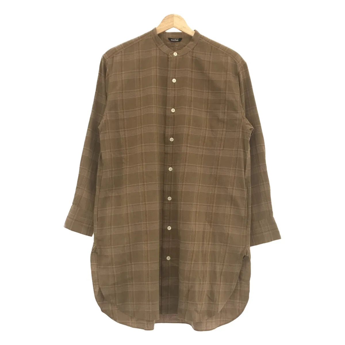 maillot / マイヨ | チェック オーバーシャツ | 0 | マルチカラー | レディース